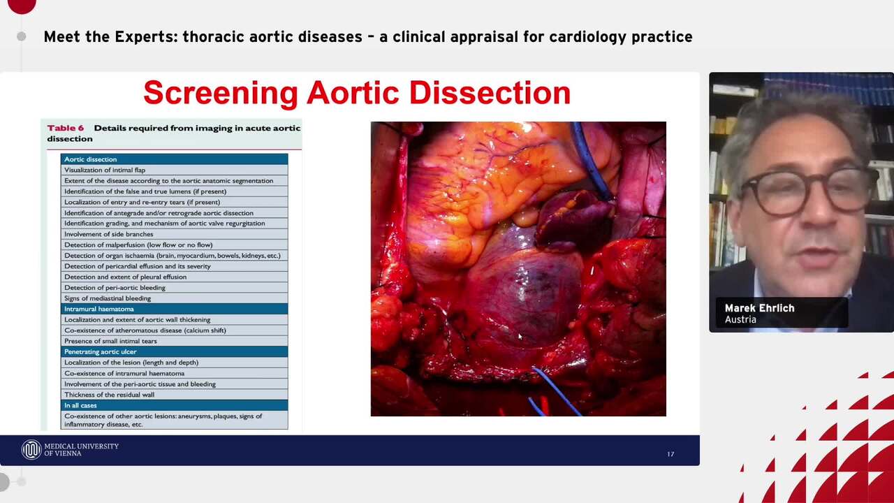 Burden of thoracic aortic disease and screening strategies.