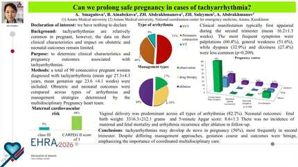 Can we prolong safe pregnancy in cases of tachyarrhythmia? 