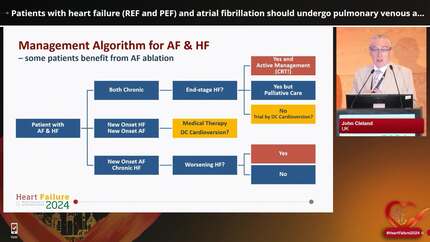 Should all patients with heart failure and atrial fibrillation undergo ablation?