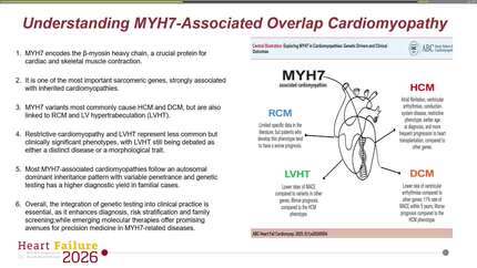 From genotype to phenotype: early arrhythmic expression of MYH7-associated overlap cardiomyopathy