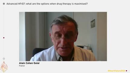 Advanced HFrEF: what are the options when drug therapy is maximised?