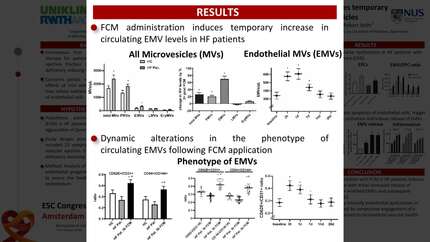 Intravenous iron administration in patients with heart failure alters endothelial homeostasis with early release of endothelial microvesicles and subsequent mobilization of endothelial progenitor cell