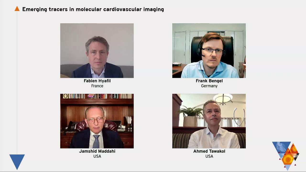Emerging tracers in molecular cardiovascular imaging - discussion.