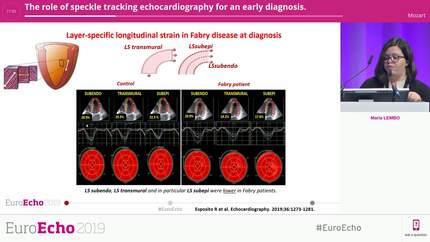 The role of speckle tracking echocardiography for an early diagnosis.
