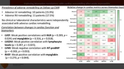 Exploring biomarker correlations with cardiac remodelling after acute myocarditis 