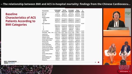 The relationship between BMI and ACS in-hospital mortality: findings from the Chinese Cardiovascular Association-Chest Pain Center Registry