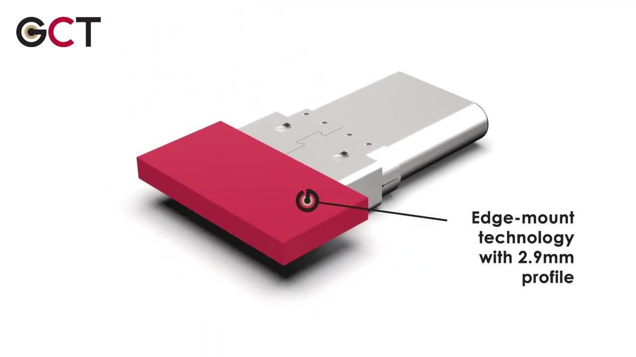 USB Type-C™ USB 3.2 Gen 2 Standard Connectors - GCT | Mouser