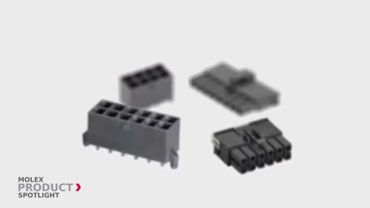 Mega-Fit TPA Connectors - Molex | Mouser