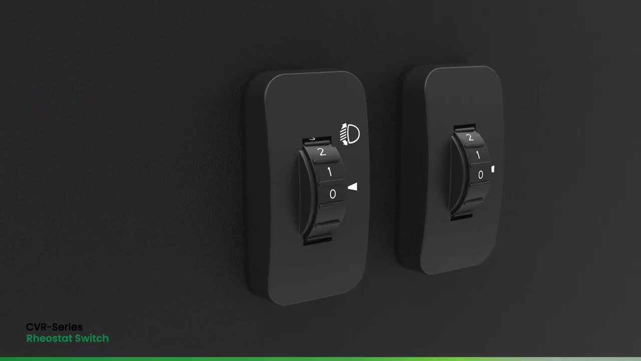 CVR Series Rheostat Switches - Littelfuse | Mouser, image size:1280x720