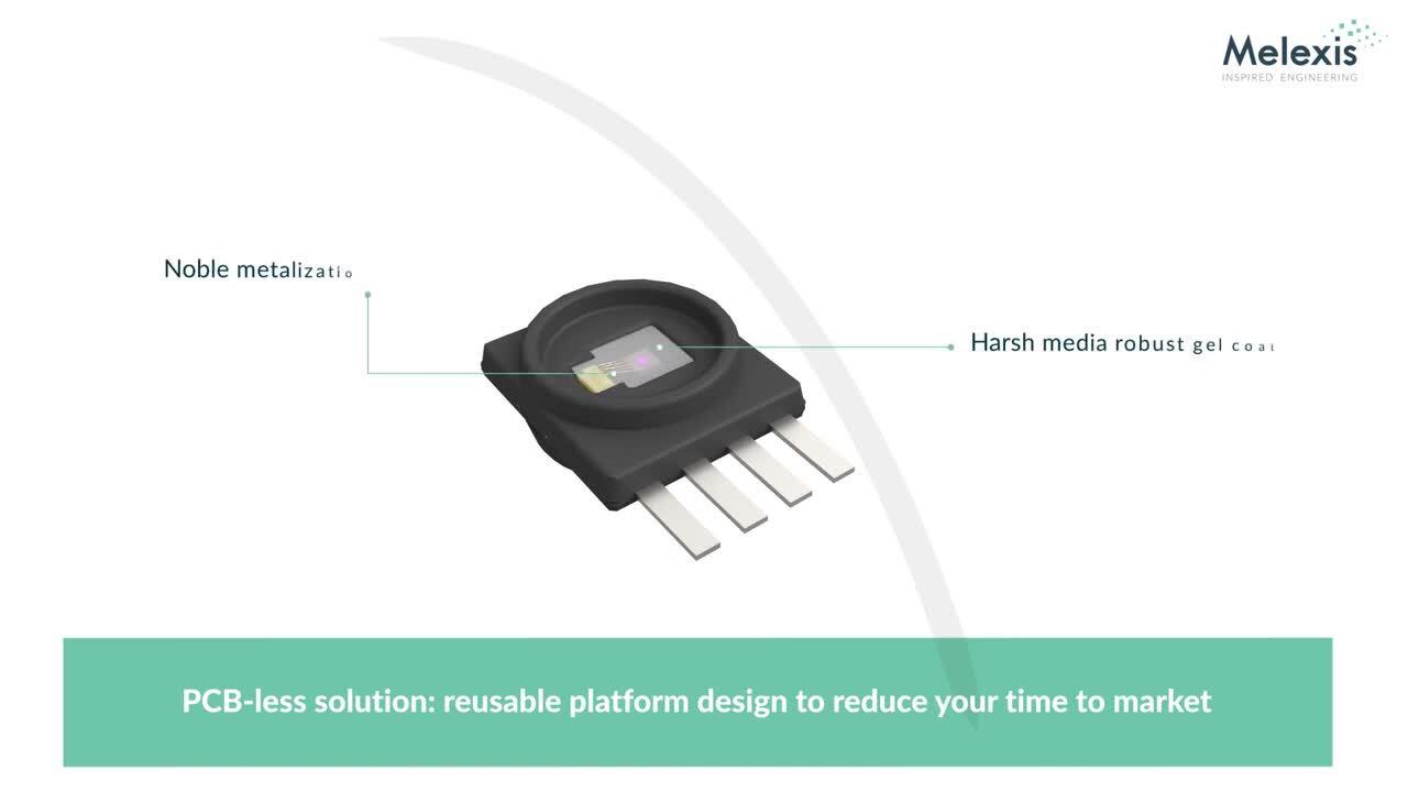 MLX90822 Absolute Pressure Sensors - Melexis | Mouser