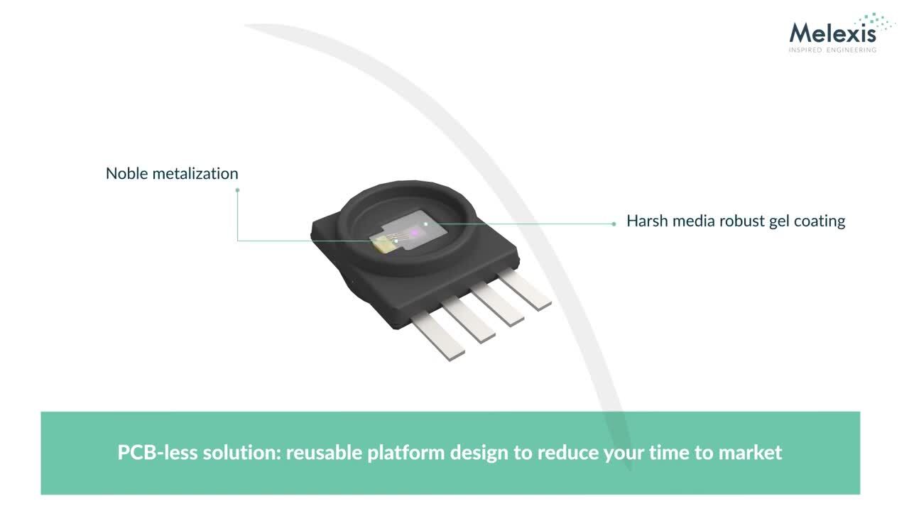 MLX90822 Absolute Pressure Sensors - Melexis | Mouser