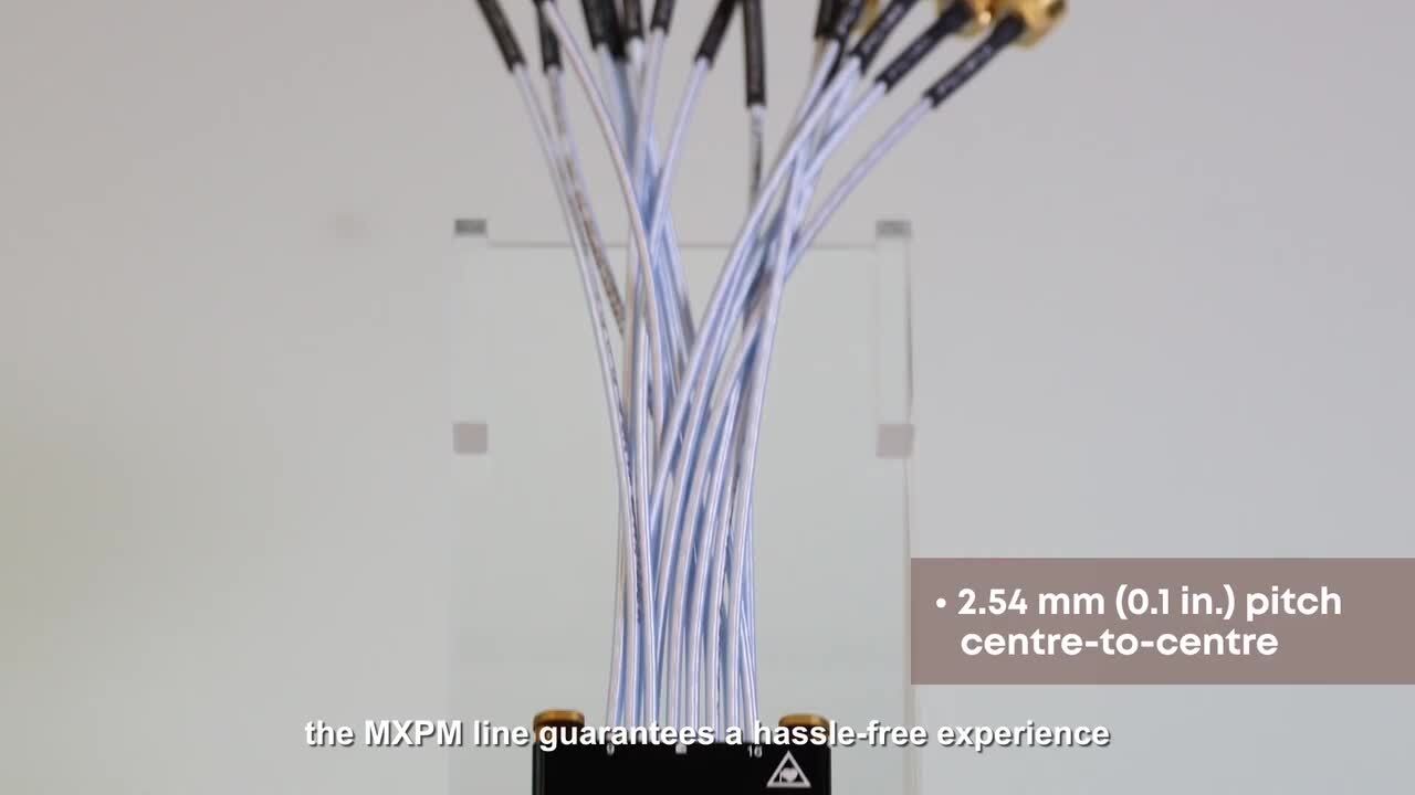 MXPM70 Coaxial PCB Connectors - HUBER+SUHNER | Mouser