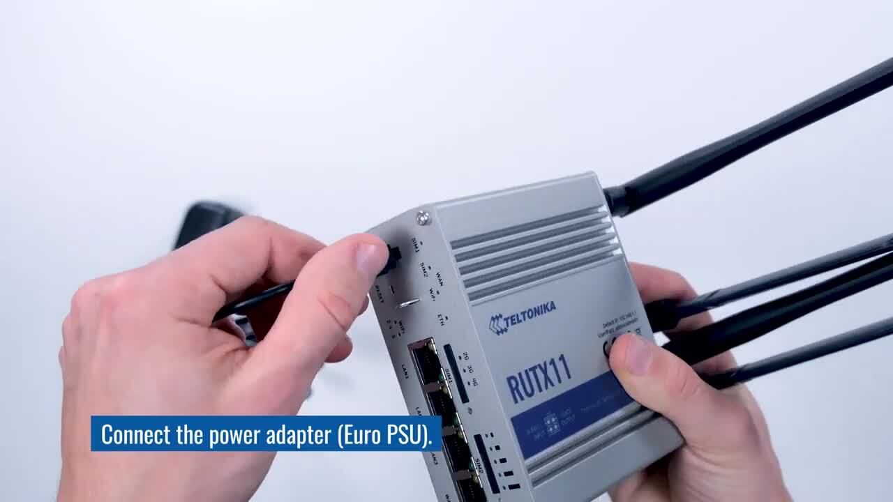 RUTX11 Industrial Cellular Routers - Teltonika | Mouser