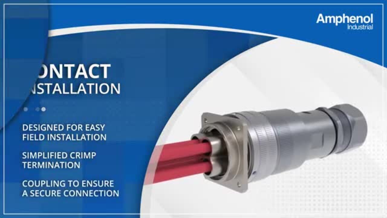 GTC-Eリバースバヨネットカップリングコネクタ - Amphenol