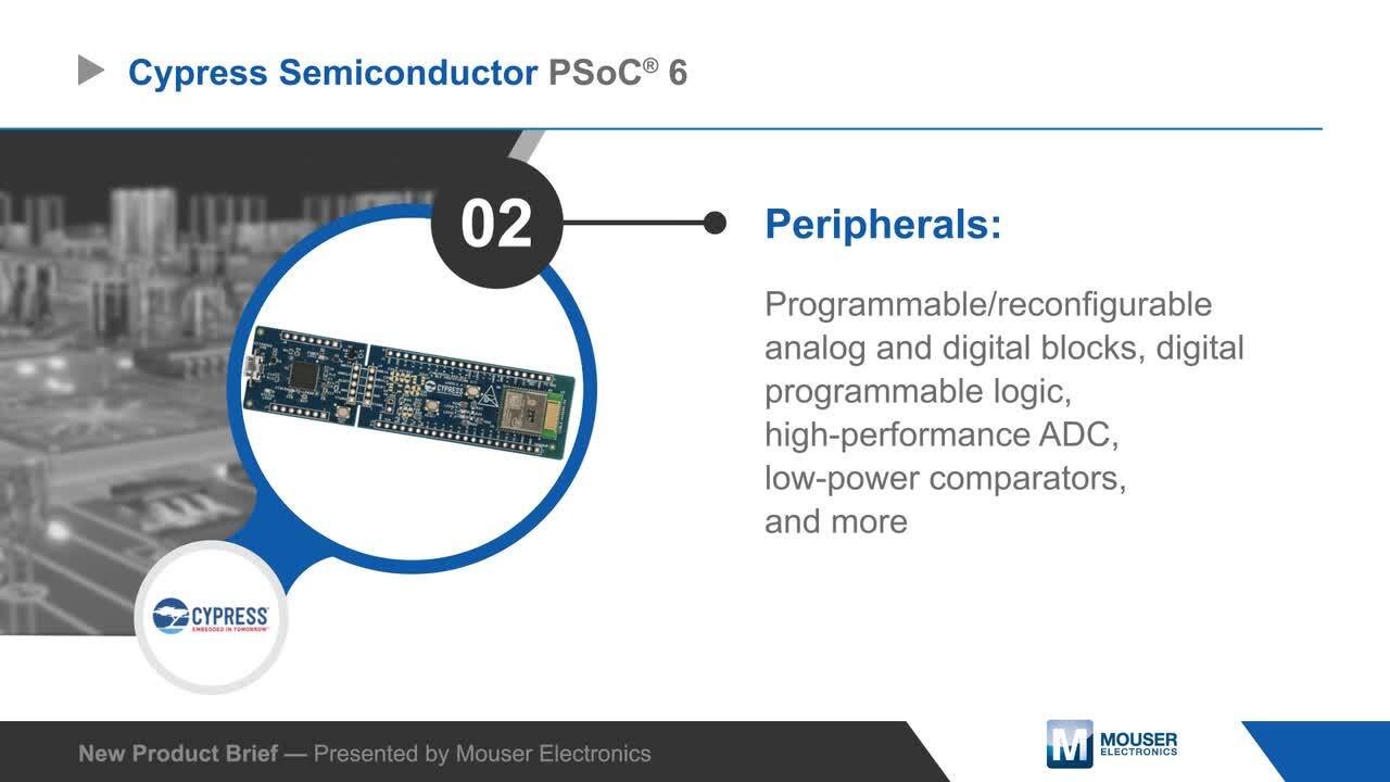 PSoC™ 6 BLE Prototyping Board - Infineon Technologies | Mouser