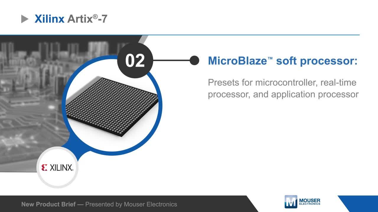 Artix -7 FPGAs - AMD / Xilinx | Mouser
