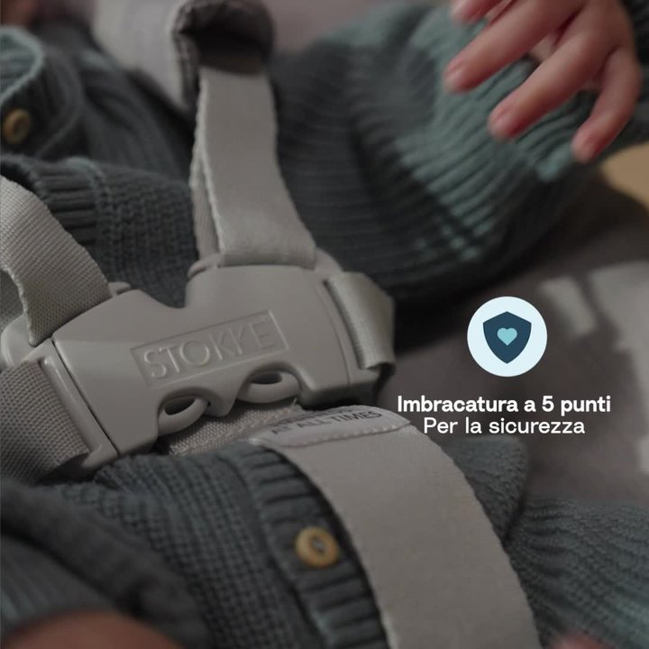 Tripp Trapp® Newborn Set con gancio appendigiochi Video 1