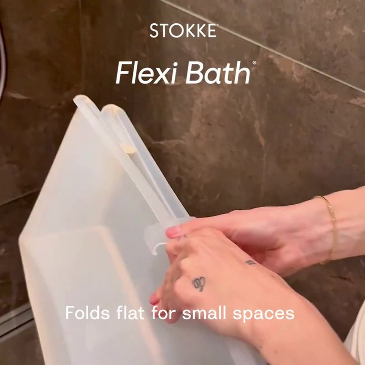 Stokke® Flexi Bath® Badewanne X-Large mit Neugeboreneneinsatz Video 1