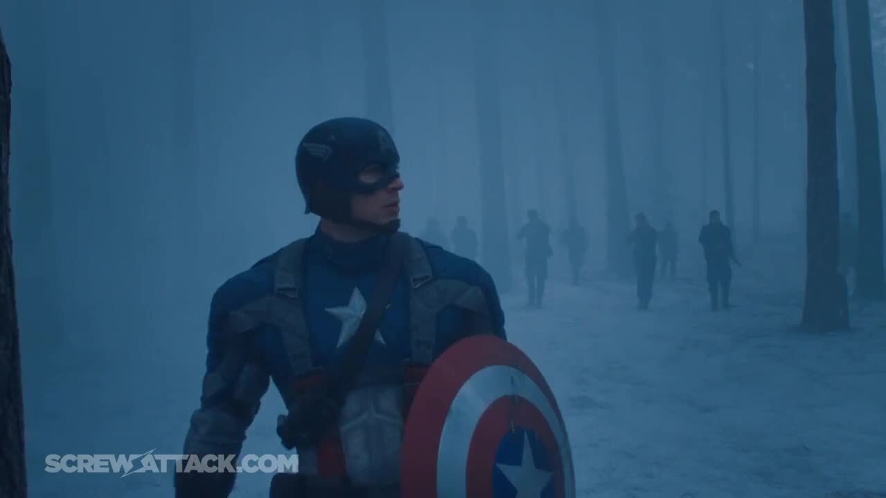 Batman VS Captain America (DC VS Marvel) - Rooster Teeth