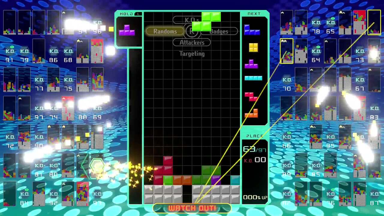 LEMME SEE THAT T-SPIN - Tetris 99 - Rooster Teeth