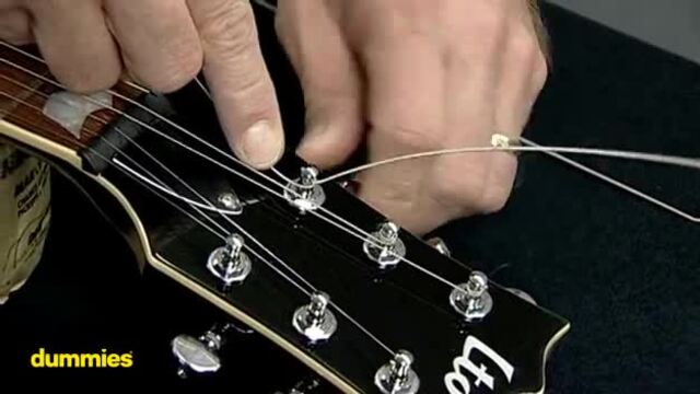 How to String an Electric Guitar dummies