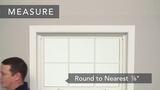 Learn How to Measure Windows for Inside Mount Window Coverings in this short video from Bali®