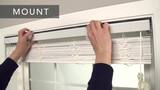 Learn the quick and easy way to Install Bali® brand Inside Mount Real Wood and Faux Wood Blinds in this short video.