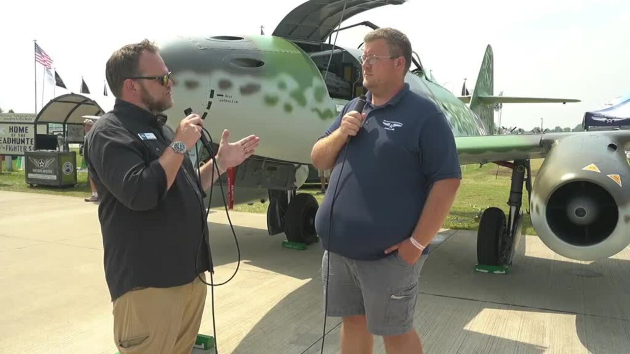 AirVenture 2025 Plane Talk With Keegan Chetwynd And The Military Aviation Museums ME-262 