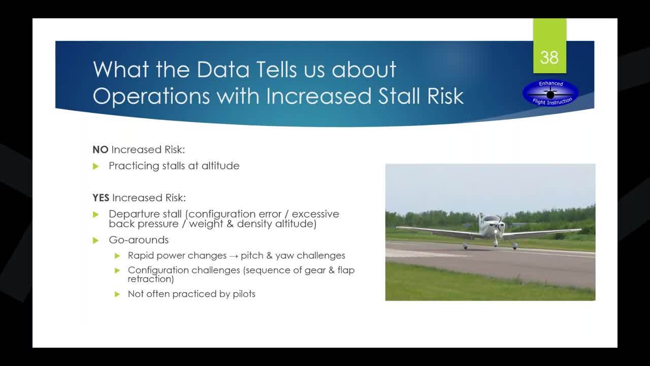 Webinar- Protecting Ourselves From an Inadvertent Stall