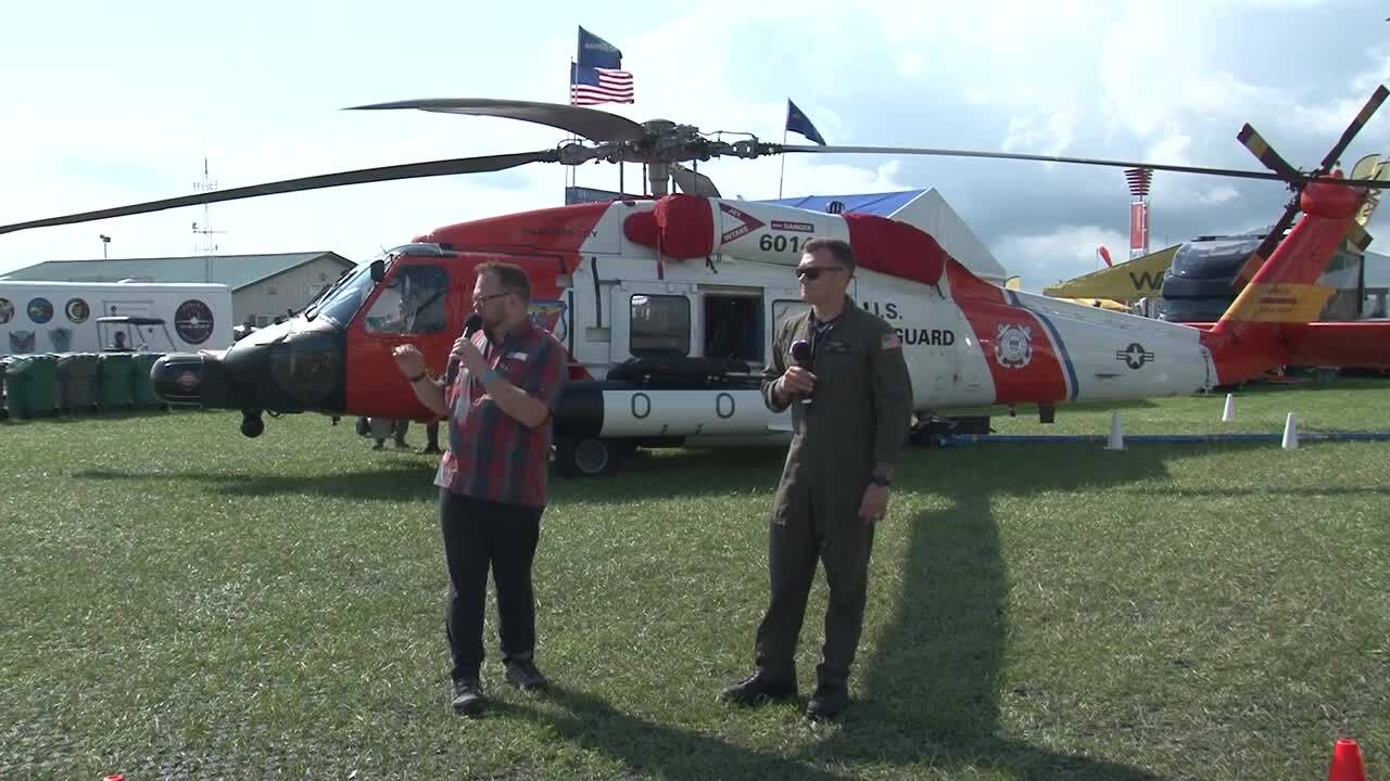 EAA AirVenture Plane Talk: USCG - MH-60 AMT & Hoist Operator - Petty Officer Pittman 