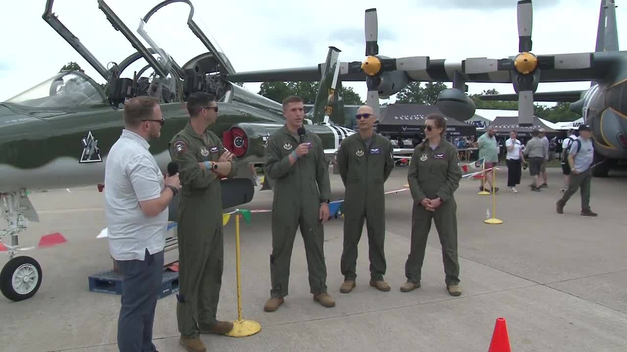 EAA AirVenture Plane Talk: T - 38 with LTC John "GREMLIN" Aronoff, 2nd Lt Andrew "SCIF" Dever, Wei "FUG" Lee, Becca "SHERPA" Aronoff