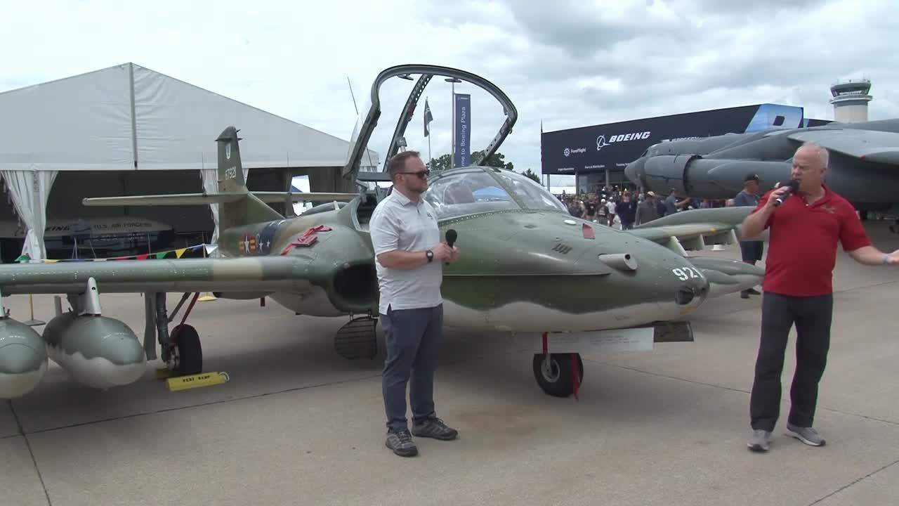 EAA AirVenture Plane Talk: A-37 Dragonfly with John Huggins