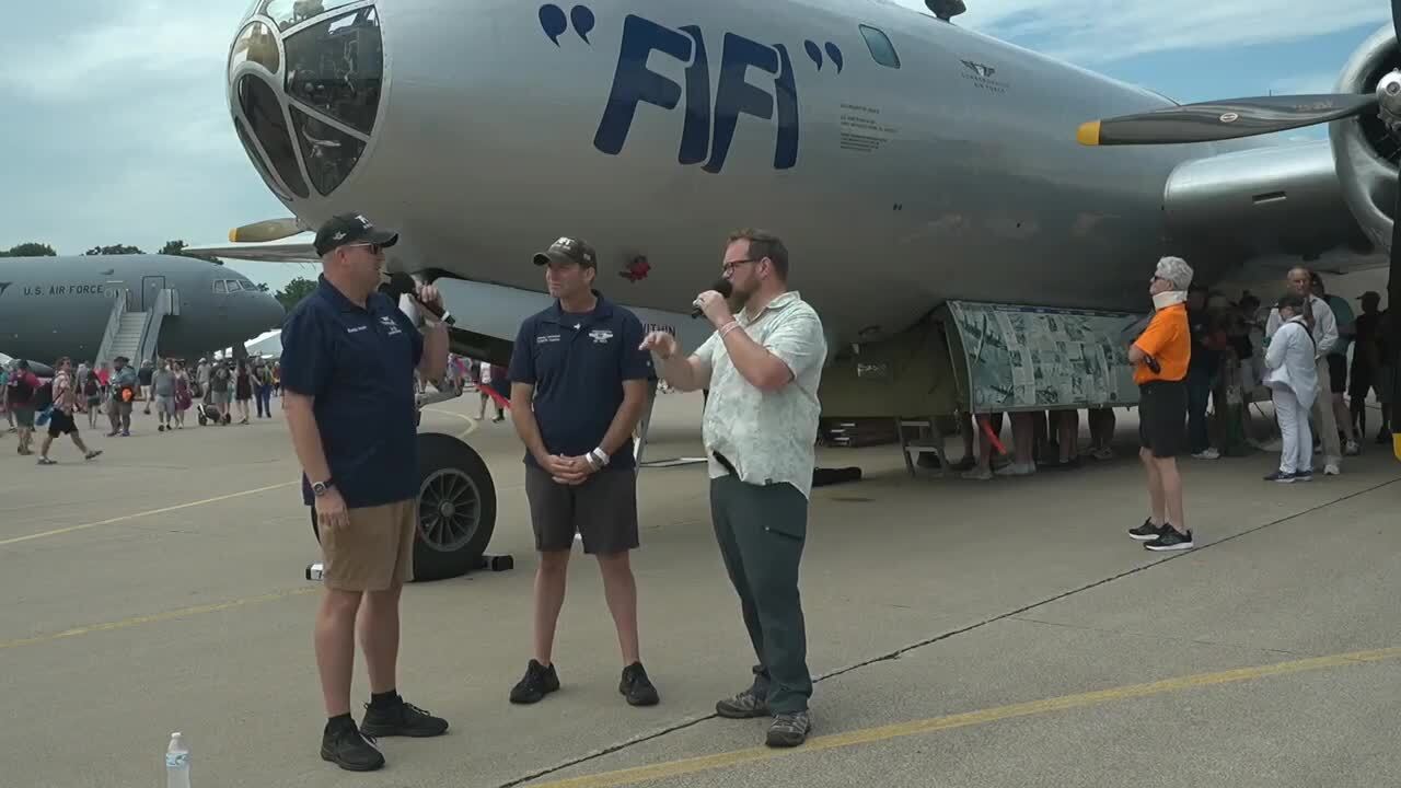AirVenture 2025 Plane Talk With Randall Haskin and Jeremy Lashbrook And The B-29 Superfortress - FiFi