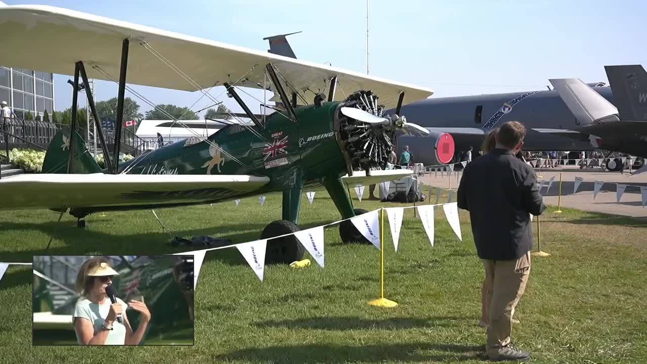 AirVenture 2025 Plane Talk With Tracey Curtis-Taylor And The Boeing Stearman