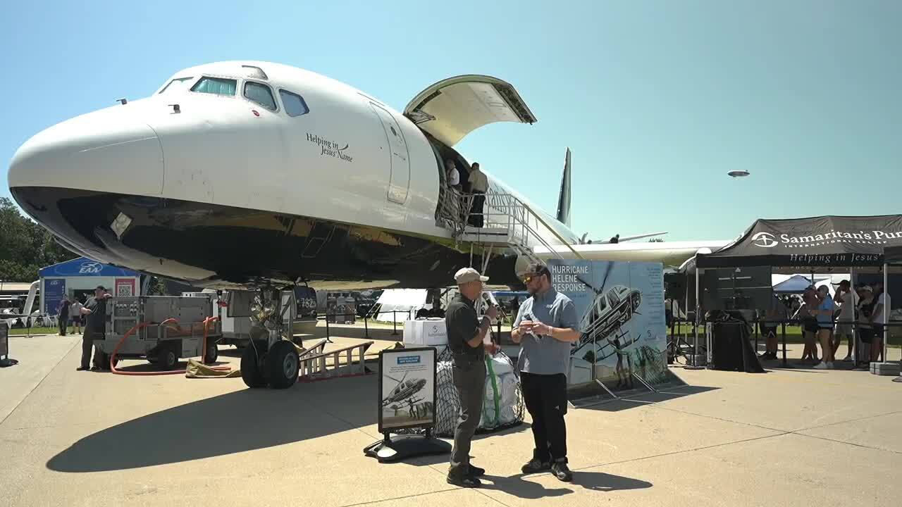 AirVenture 2025 Plane Talk With Jim “Beach” Vetchery And  Samaritan’s Purse - Douglas DC-8