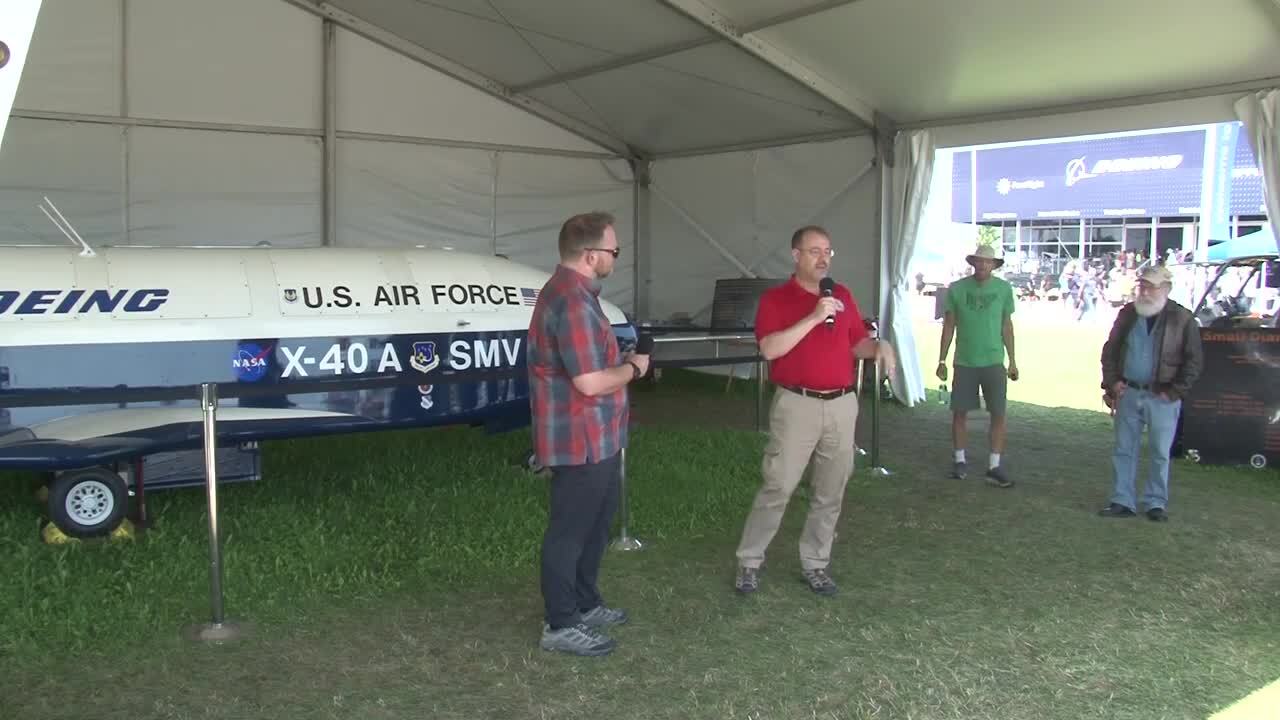 EAA AirVenture Plane Talk:   X-40 with USAF Historian Jeff Dufford