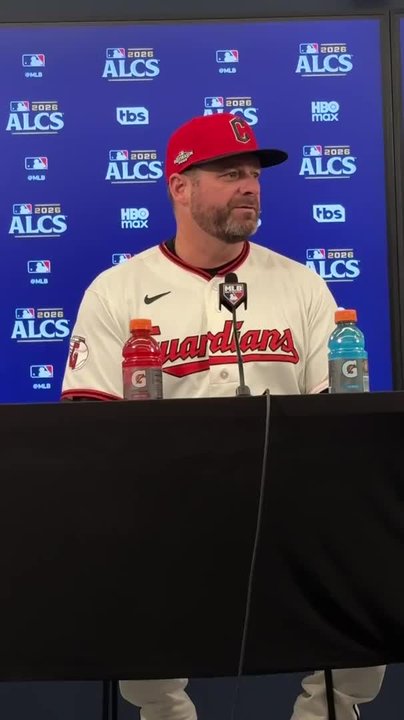 Stephen Vogt talks Guardians mindset facing elimination in ALCS