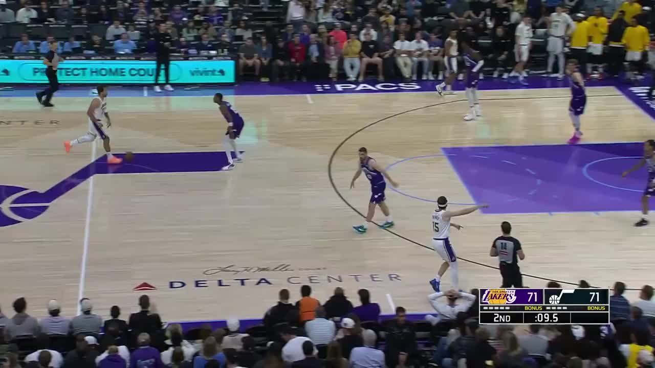 Luka Dončić with 52 points vs. Utah Jazz