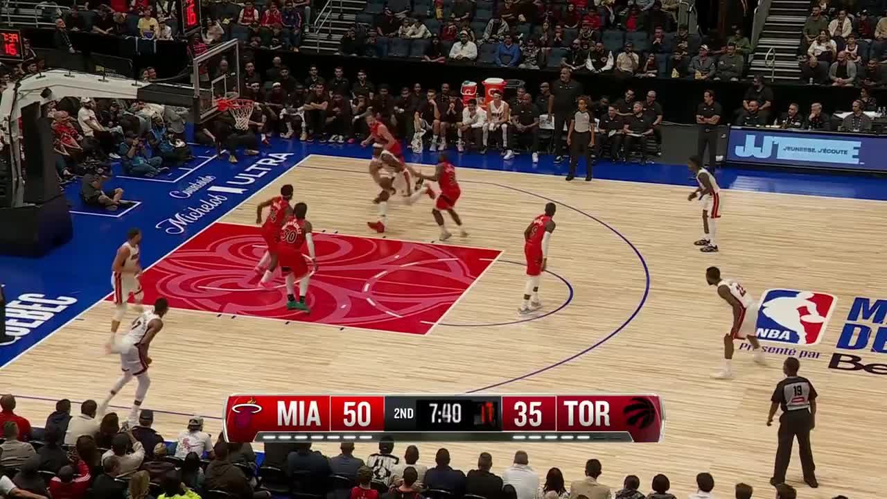 Bam Adebayo throws it down!