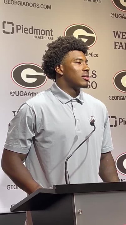 WATCH Georgia LB Justin Williams has seen enough of Bulldog offense