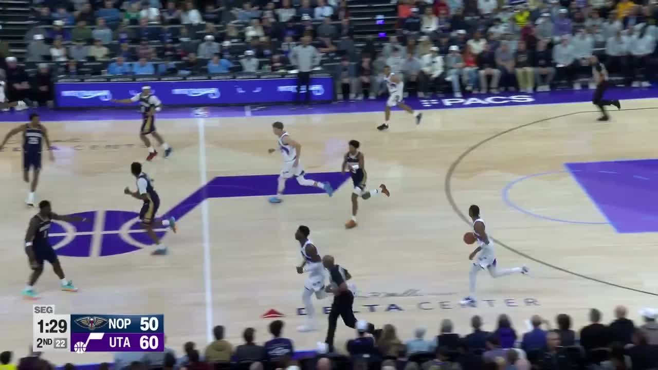 Ace Bailey sets up the nice finish