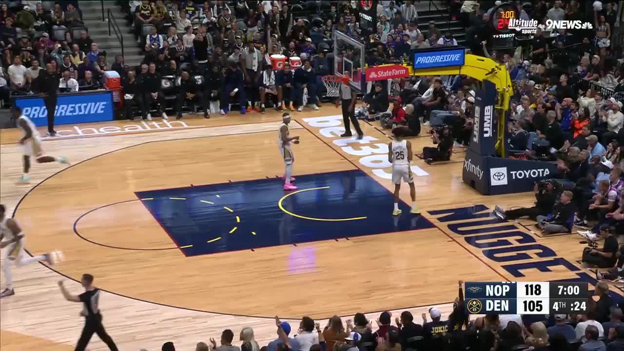 Jamal Murray with 42 points vs. New Orleans Pelicans
