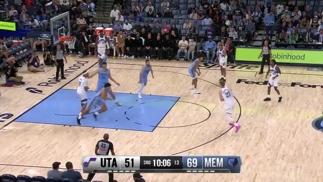 Memphis Grizzlies vs. Utah Jazz - Game Highlights