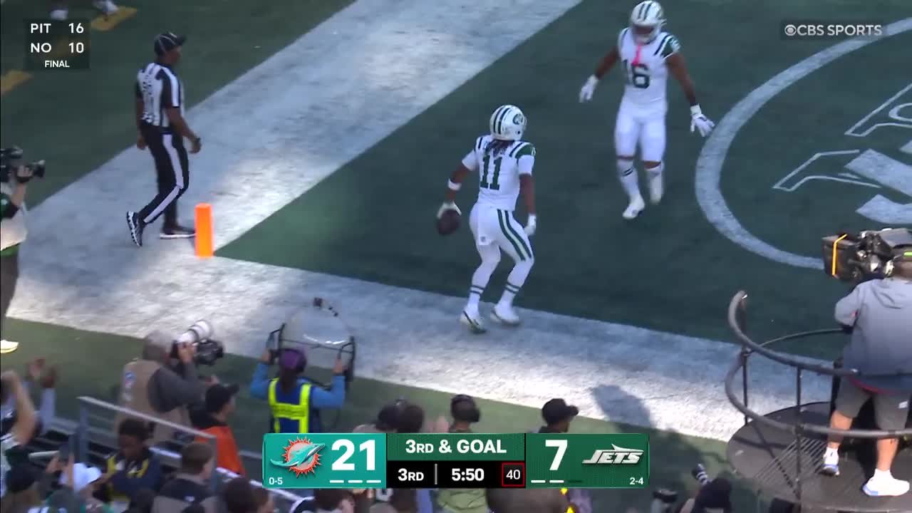 Geno Smith's best plays from 3-TD game vs. Dolphins Week 7