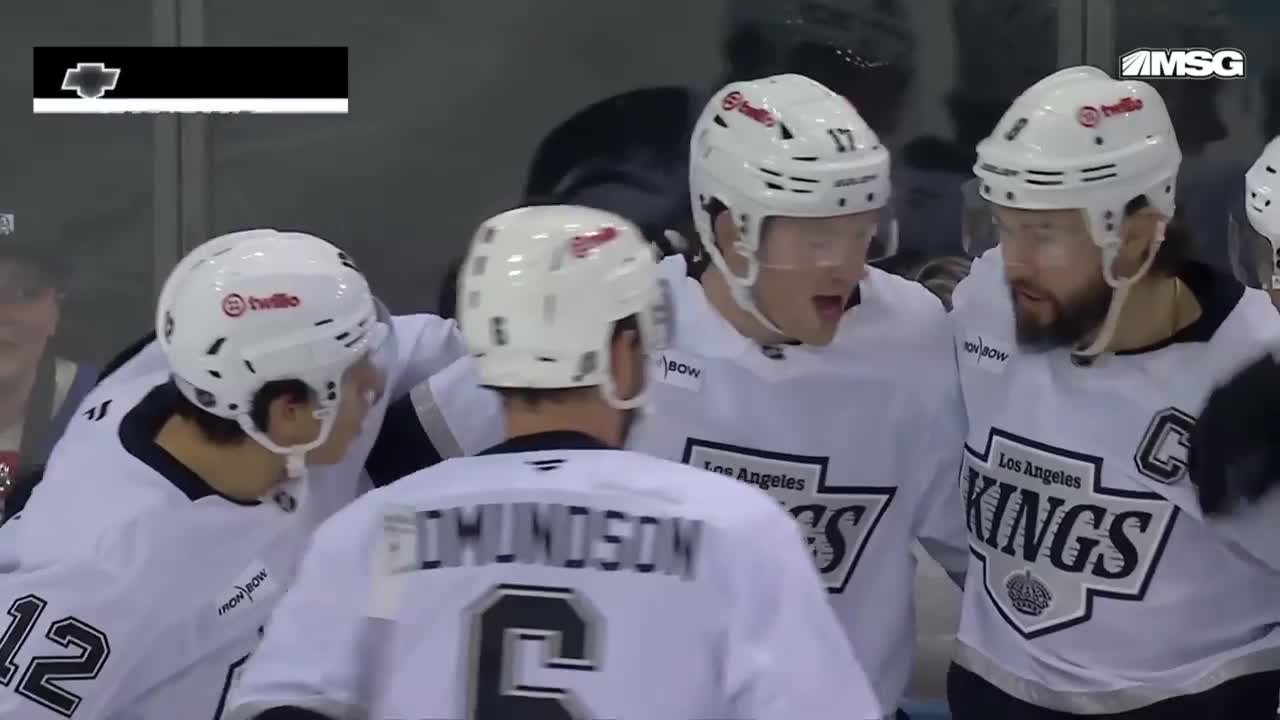 Taylor Ward with a Goal vs. New York Rangers