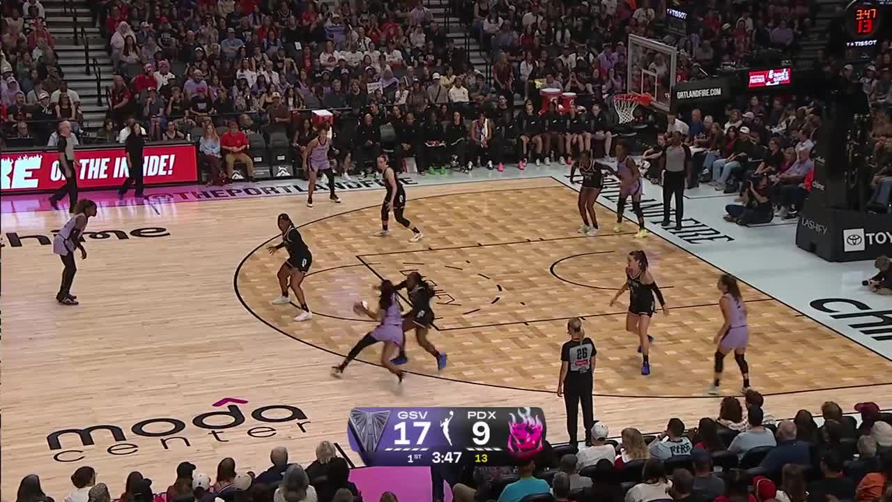 Tiffany Hayes Top Points vs. Portland Fire