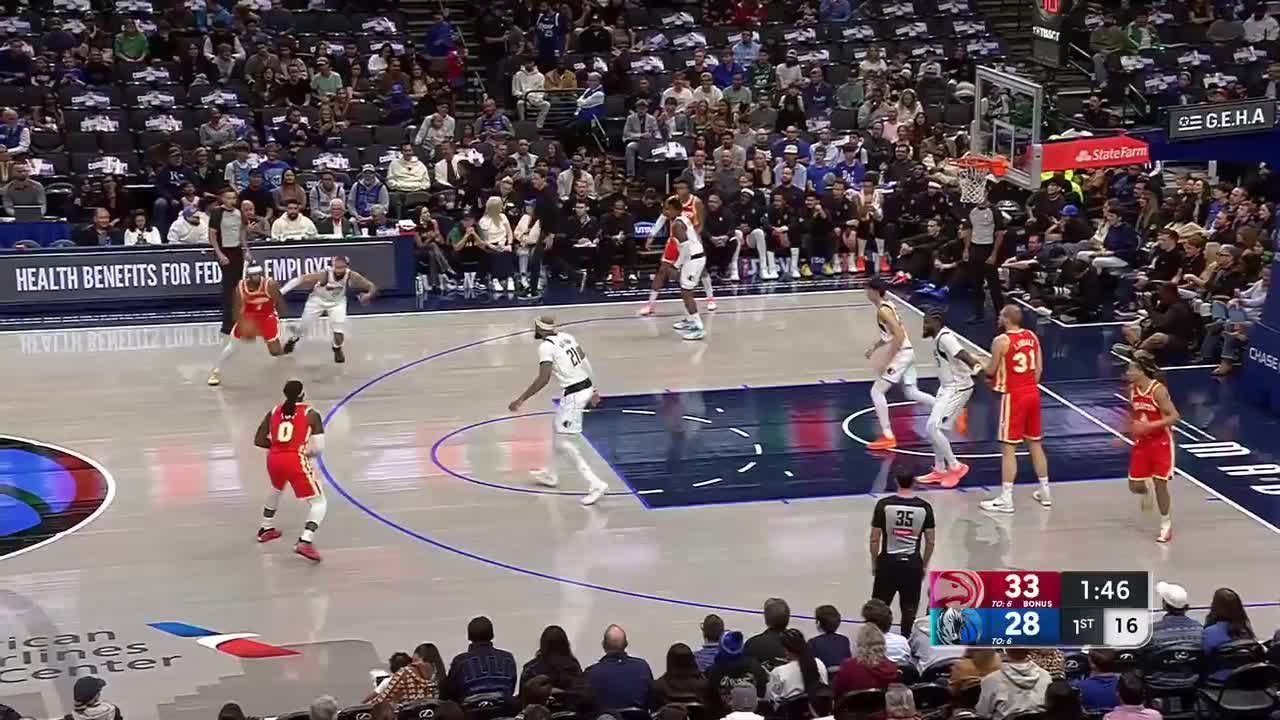 Nickeil Alexander-Walker with the 2 Pt