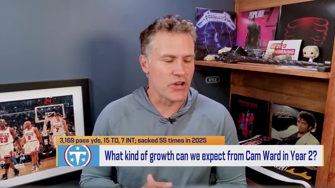 What kind of growth can we expect from Cam Ward in Year 2? 'GMFB'