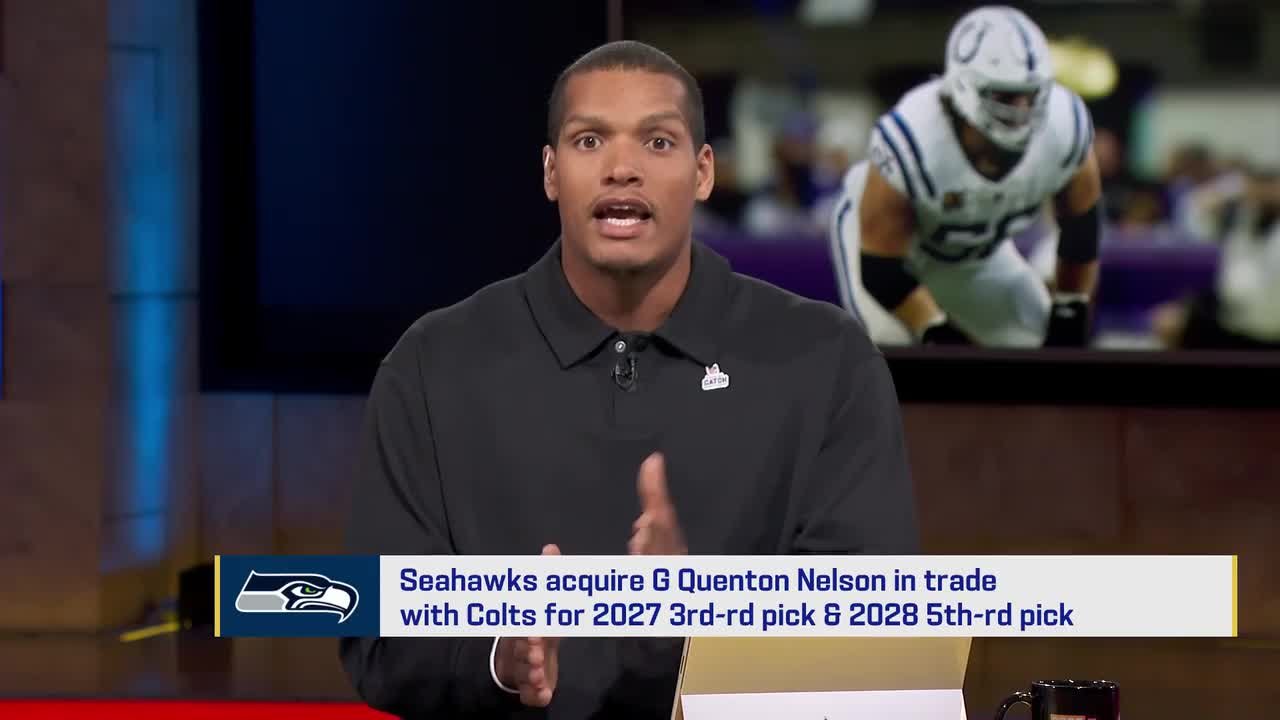'GMFB' reacts to Colts trading G Quenton Nelson to Seahawks