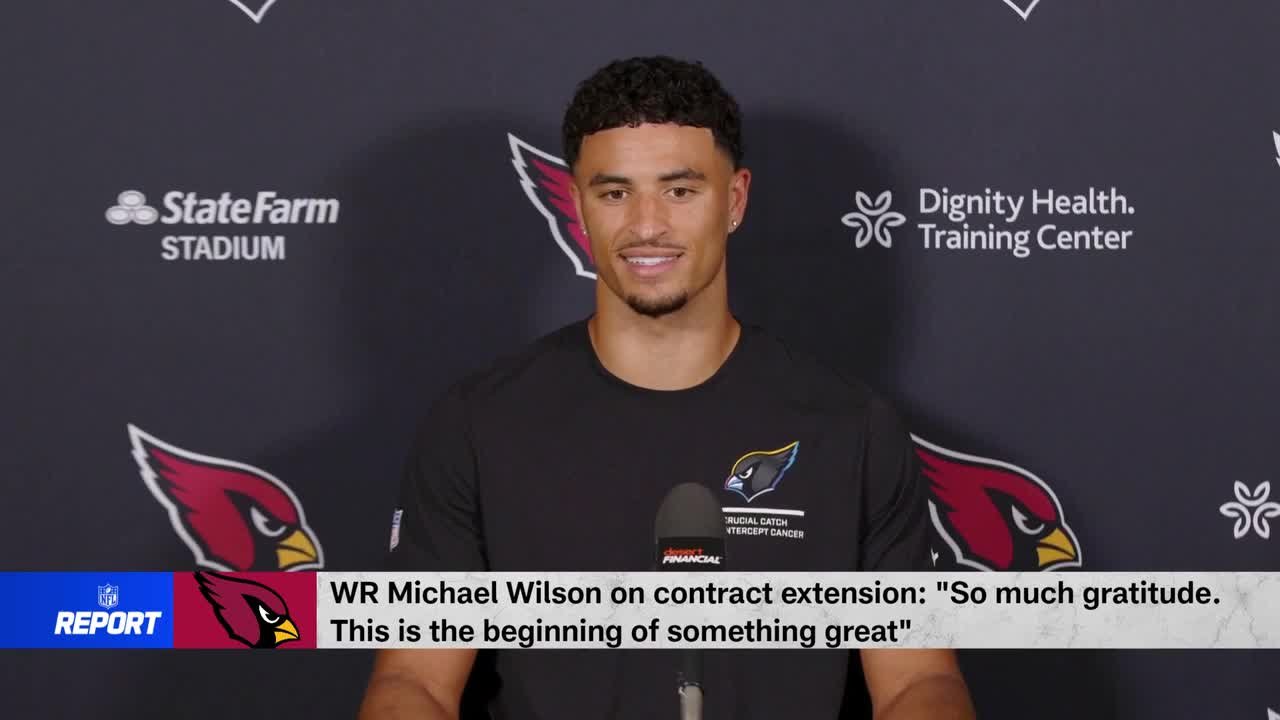 Michael Wilson expresses gratitude for 3-yr/$75M contract extension 'The NFL Report'